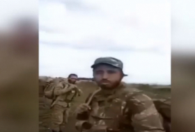   Armenischer Soldat protestiert -   VIDEO    