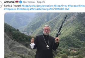  Blutrünstige armenische Terroristen nach dem Bild des 