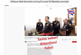   Armenien verbreitet gefälschte Nachrichten gegen Aserbaidschan weiter -   FOTOS    