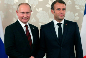  Macron bespricht die Situation in Karabach mit Putin 