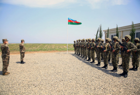   Aserbaidschan eröffnet neue Militäreinheit in befreiten Gebieten -   VIDEO    