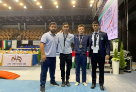   Aserbaidschanischer Turner gewinnt Goldmedaille beim Grand Prix in Ungarn  