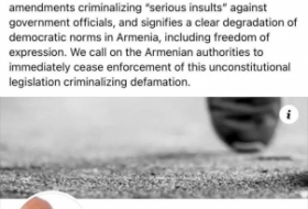   Die Demokratie in Armenien ist zurückgegangen   - 