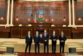Delegation des Auswärtigen Amtes in Aserbaidschan angekommen