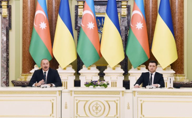   „Der Handelsumsatz zwischen Aserbaidschan und der Ukraine wird eine Milliarde Dollar erreichen“ <span style="color: #ff0000;">  - Ilham Aliyev </span>   