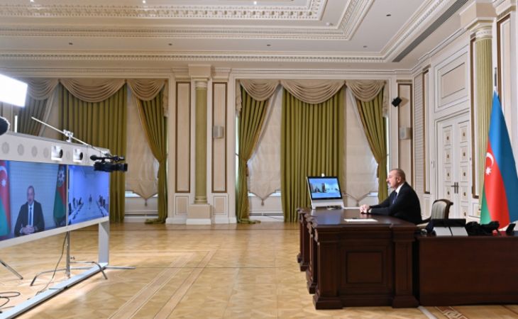   Präsident und die Sprecherin von Montenegro trafen sich im Videoformat  