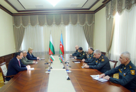   Generalstabschef der aserbaidschanischen Armee trifft sich mit der bulgarischen Delegation  