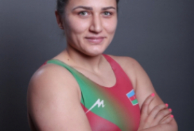Aserbaidschanische Wrestlerin im Finale der Europameisterschaft