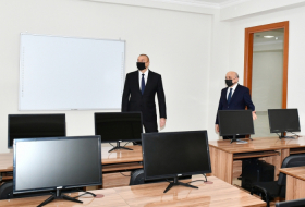  Präsident nimmt an der Eröffnung eines neuen Gebäudes des Aserbaidschanischen Theologischen Instituts teil 