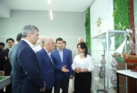   Türkischer Minister besucht Souvenirfabrik in Dschabrayil  