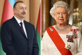   Königin Elizabeth II. gratuliert Präsident Ilham Aliyev  