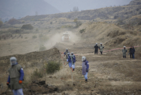   Aserbaidschan setzt die Minenräumungsoperationen in Karabach fort  