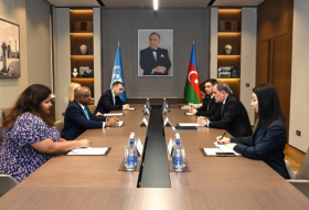   Aserbaidschanischer Außenminister trifft sich mit Präsidenten der UN-Generalversammlung  