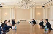  Präsident Ilham Aliyev empfängt OIC-Generalsekretär 