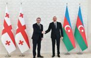   Aserbaidschanischer Präsident telefoniert mit dem georgischen Premierminister  