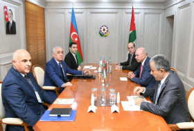   Ali Asadov traf sich mit dem Vorsitzenden des jordanischen Senats  