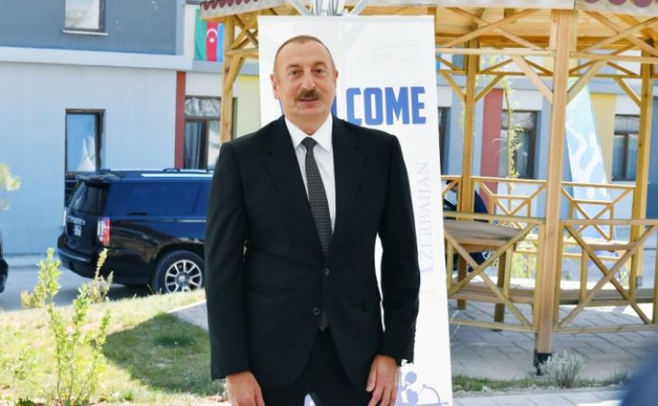    <span style="color: #ff0000;"> Ilham Aliyev: </span>  Heute ist Aserbaidschan als starke Sportnation in der Welt anerkannt  