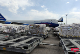   Eine weitere humanitäre Hilfe wurde aus Aserbaidschan in die Ukraine geschickt   - FOTO    