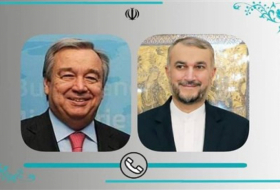   Es gab ein Telefongespräch zwischen dem iranischen Außenminister und dem UN-Generalsekretär  
