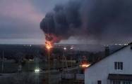  In der Region Belgorod in Russland ist ein Munitionslager niedergebrannt