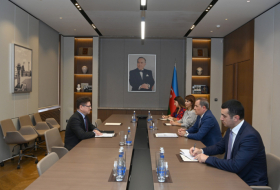   Jeyhun Bayramov empfing den Leiter des Büros des Europarates in Baku  
