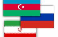   Aserbaidschan, Iran und Russland werden den internationalen Verkehrskorridor erörtern  