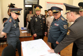   Delegationen Kasachstans und Usbekistans besuchten das Militärinstitut Aserbaidschans  