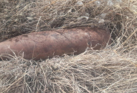 Artilleriegeschosse in Latschin gefunden