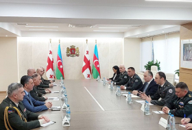   Generalstabschef der aserbaidschanischen Armee trifft sich mit dem georgischen Verteidigungsminister  