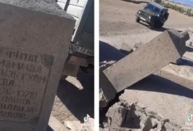   Ombudsfrau appellierte an internationale Organisationen wegen der Zerstörung der Gräber von Aserbaidschanern durch Armenier  