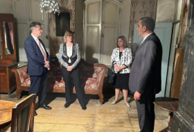  Deutscher Botschafter in Aserbaidschan Ralf Horlemann reiste in die Region Schamkir 