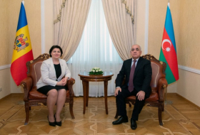  Ali Asadov traf sich mit die Ministerpräsidentin der Republik Moldau 