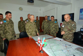  Gemeinsame Ausbildung der Militärs der Türkei, Aserbaidschans und Georgiens hat begonnen -FOTOS
