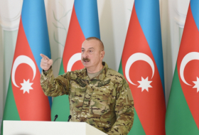     Präsident:   „Diejenigen, die an unserer Grenze Militärübungen zur Unterstützung Armeniens durchführen, sollten auch wissen, dass uns niemand Angst machen kann“  