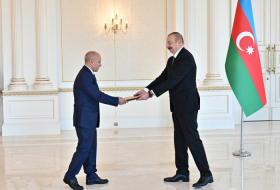   Aserbaidschanischer Präsident erhält Beglaubigungsschreiben des neuen Botschafters von Libyen  