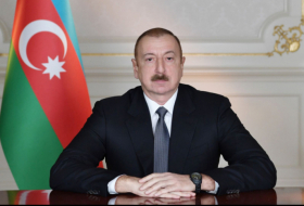   Präsident Aliyev nimmt an der Zeremonie zum Start des Unterstützungsblocks der zentralostaserbaidschanischen Plattform teil  
