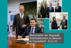   Botschafter von Aserbaidschan besuchte das deutsche Bundesland Nordrhein-Westfalen  