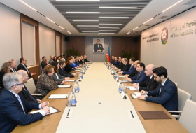   Aserbaidschanischer Außenminister trifft sich mit der Delegation des israelischen Außenministeriums  