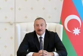     Ilham Aliyev:   „Wir legen besonderen Wert auf freundschaftliche und kooperative Beziehungen zum brüderlichen Kirgistan“  