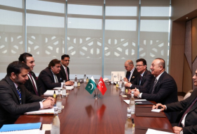   Es gab ein Treffen zwischen den Außenministern der Türkei und Pakistans  