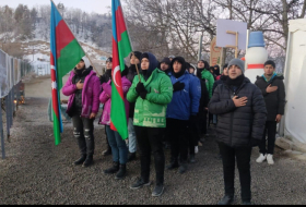   Friedlicher Protest aserbaidschanischer Aktivisten geht seit dem 12. Dezember auf der Latschin-Chankendi-Straße weiter  
