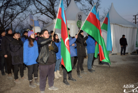   Friedliche Proteste aserbaidschanischer Öko-Aktivisten auf der Latschin-Chankendi-Straße treten in den 50. Tag ein  