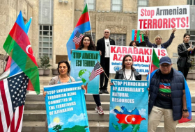  Als Protest gegen den armenischen Ökoterrorismus wurde in den USA eine Aktion durchgeführt   - FOTOS    