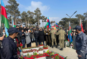   Leiter des Sicherheitsdienstes der aserbaidschanischen Botschaft im Iran ist in der Allee der Märtyrer II in Baku begraben  