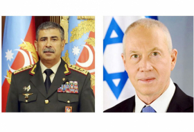   Verteidigungsminister von Aserbaidschan und Israel führten ein Telefongespräch  