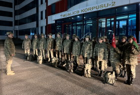   Eine Gruppe von medizinischem Personal des Militärs reiste in die Türkei  