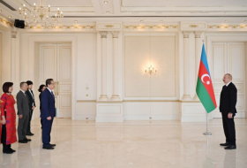   Präsident Ilham Aliyev nimmt Beglaubigungsschreiben des neuen Botschafters von Vietnam entgegen  