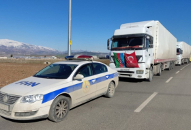  Dritter Konvoi der humanitären Hilfe des Ministeriums für Notsituationen ist in der Türkei eingetroffen  - VIDEO  