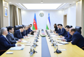  Aserbaidschan und Usbekistan werden ein Abkommen über die Errichtung des Investitionsfonds unterzeichnen -FOTOS