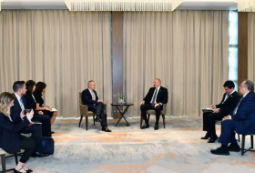 Ilham Aliyev empfing den Präsidenten der 77. Sitzung der UN-Generalversammlung - FOTOS
